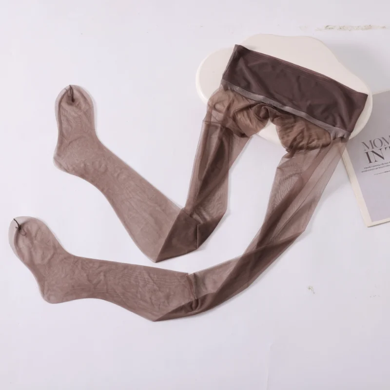 Damenstrümpfe, ultradünne Gaze, unsichtbare Strumpfhosen, Sommer, transparent, hochelastisch, nahtlos, atmungsaktiv, Socken – Detail 5