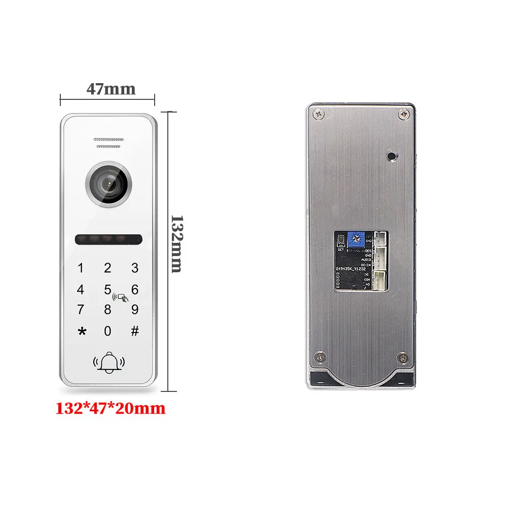 Tuya Smart Video Doorbell Intercom System for Home Apartment Gate and Door Lock