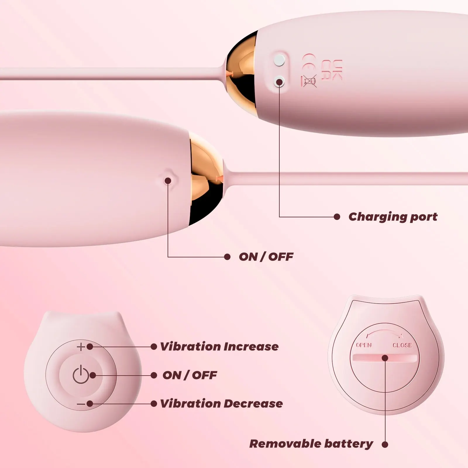 Wearable Small Bullet Vibrator 4