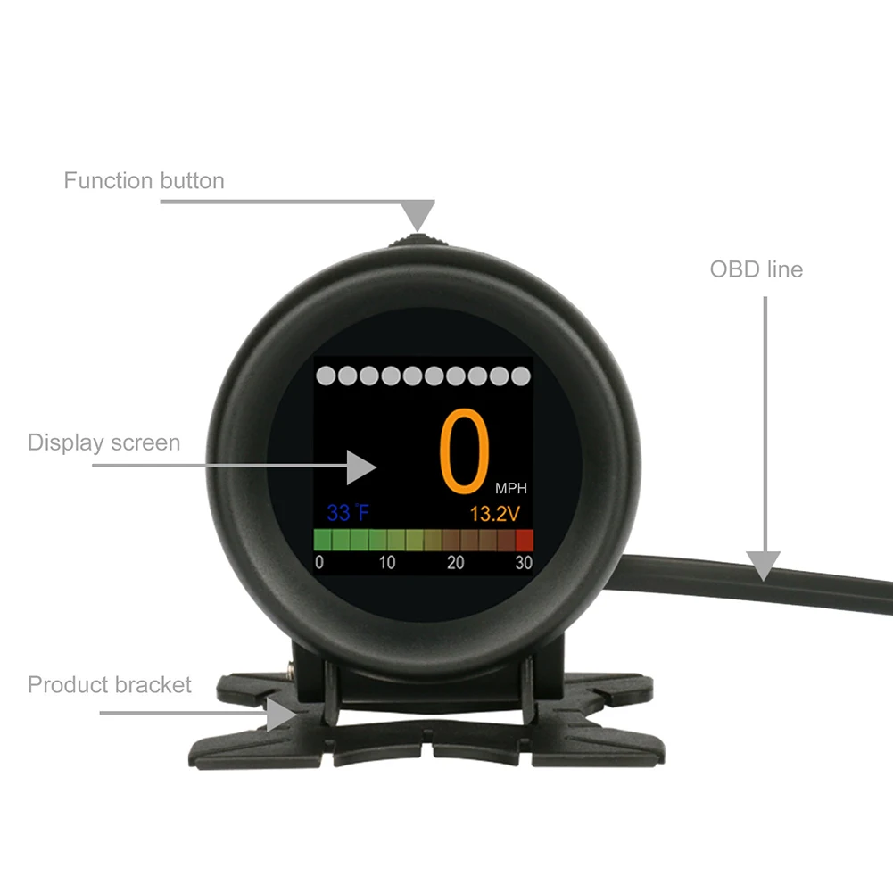 OBD ڵ HUD  ÷,  ӵ 跮, OBD II ڵ  ӵ, 跮 ÷, ӵ ڵ ׼, X60