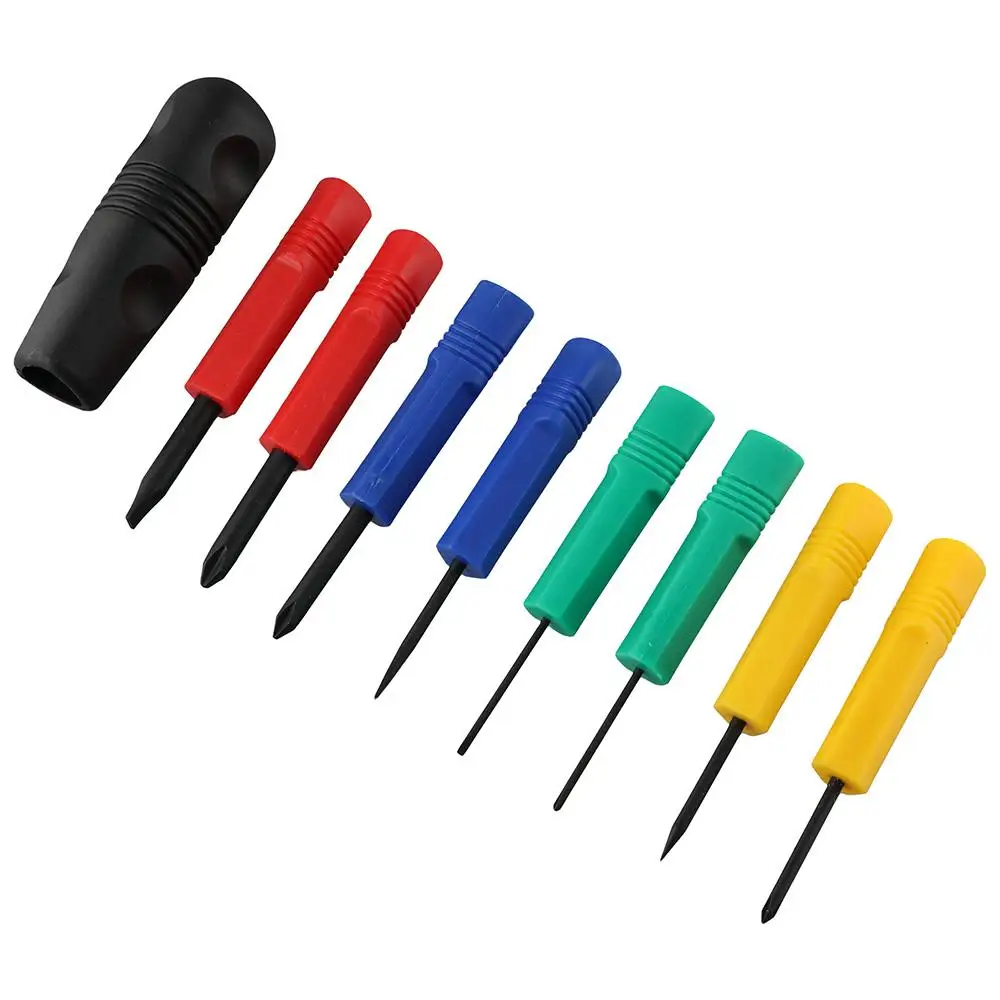 

8 in 1 Mini Screwdriver Sets Eyeglass Slotted Head Tips Micro Precision Head Laptop