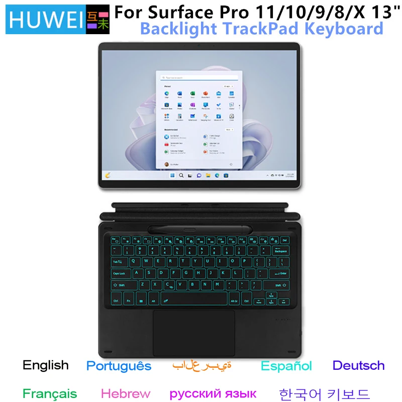 Bluetooth Keyboard For Microsoft Surface Pro