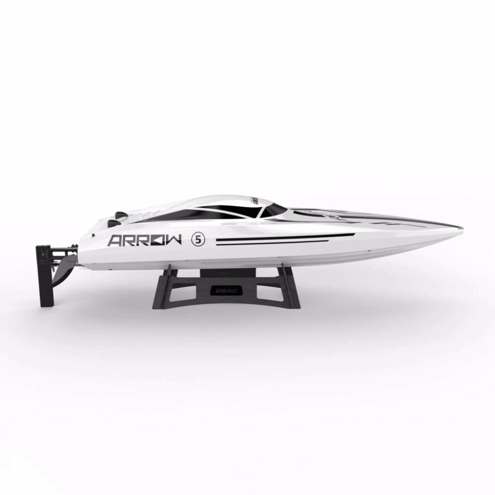 RC loď bezštítková 50 km/h UDI005 RTR Průzračná - Červená nebo bílá