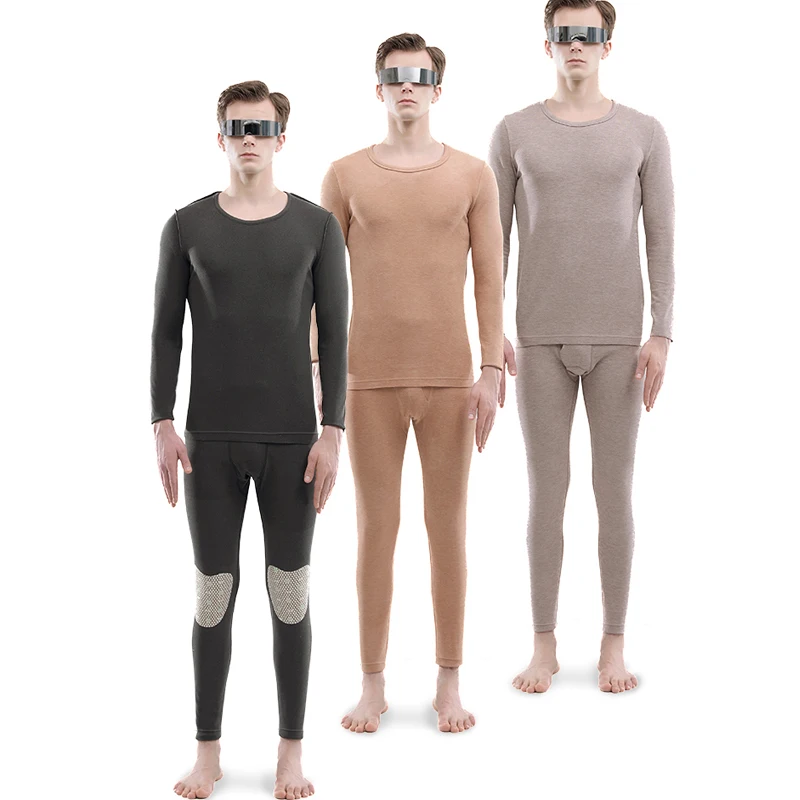 Men Thermal Underwear Sets Winter Thermos Underwear Long Johns Winter Male Double Layer Warmth Thick Thermal Clothing 5