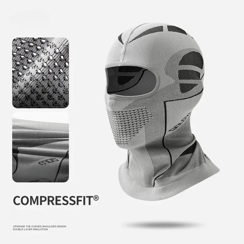 Winter Motorcycle Hood Man Women Neck Warmer Thermal Balaclava Snow Ski Mask Cycling Full Face Mask Bicycle Ski Helmet Covers 6