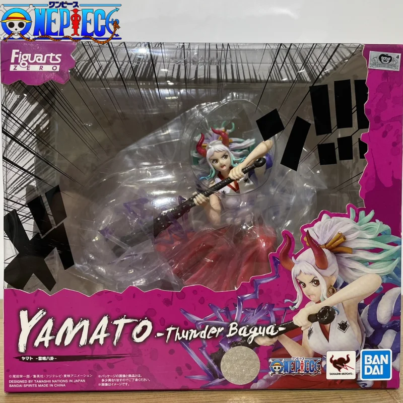 

16cm Original Bandai Anime One Piece Yamato Kaidou Figuarts Zero Fz Extra Battle Pvc Action Model Figure Hunder Bagua Toys Doll