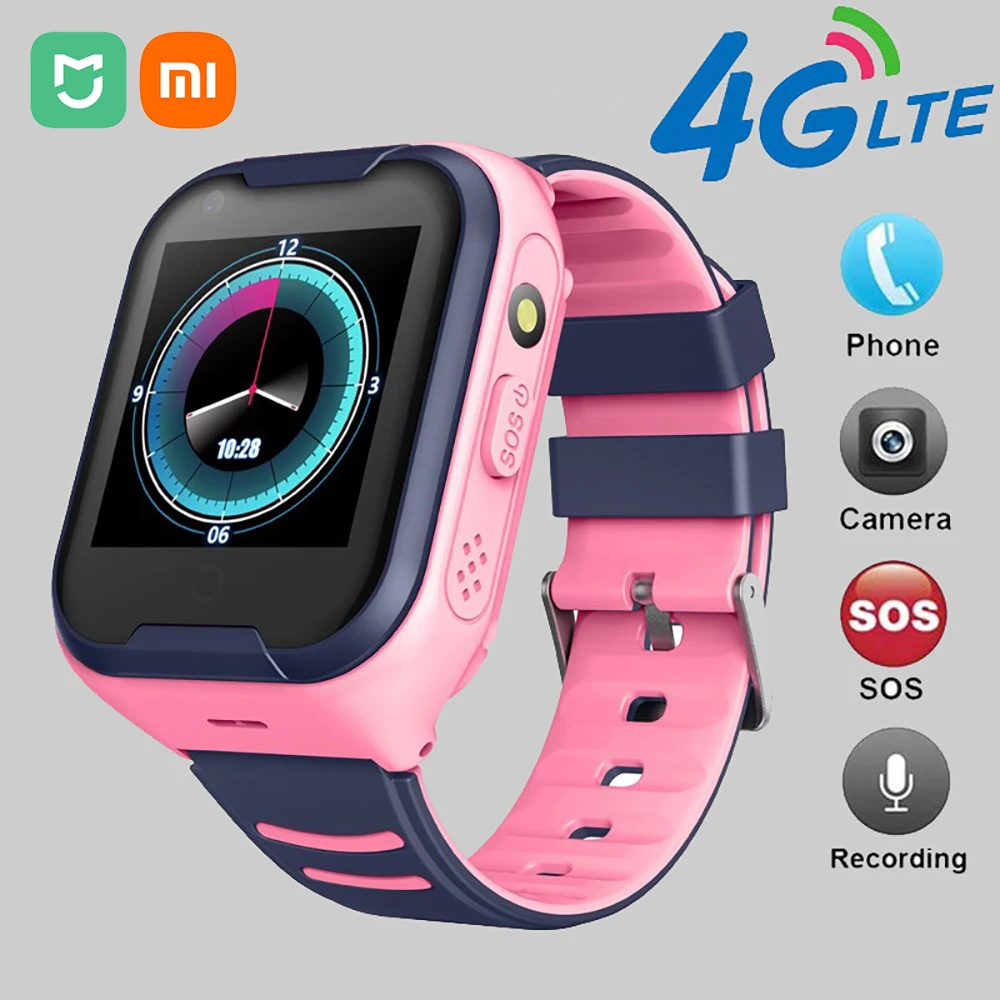 

Xiaomi mijia 4G SmartWatch Kids Children WIFI+GPS+ Base Station Assisted Positioning Video Call Waterproof Camera Smart Watch