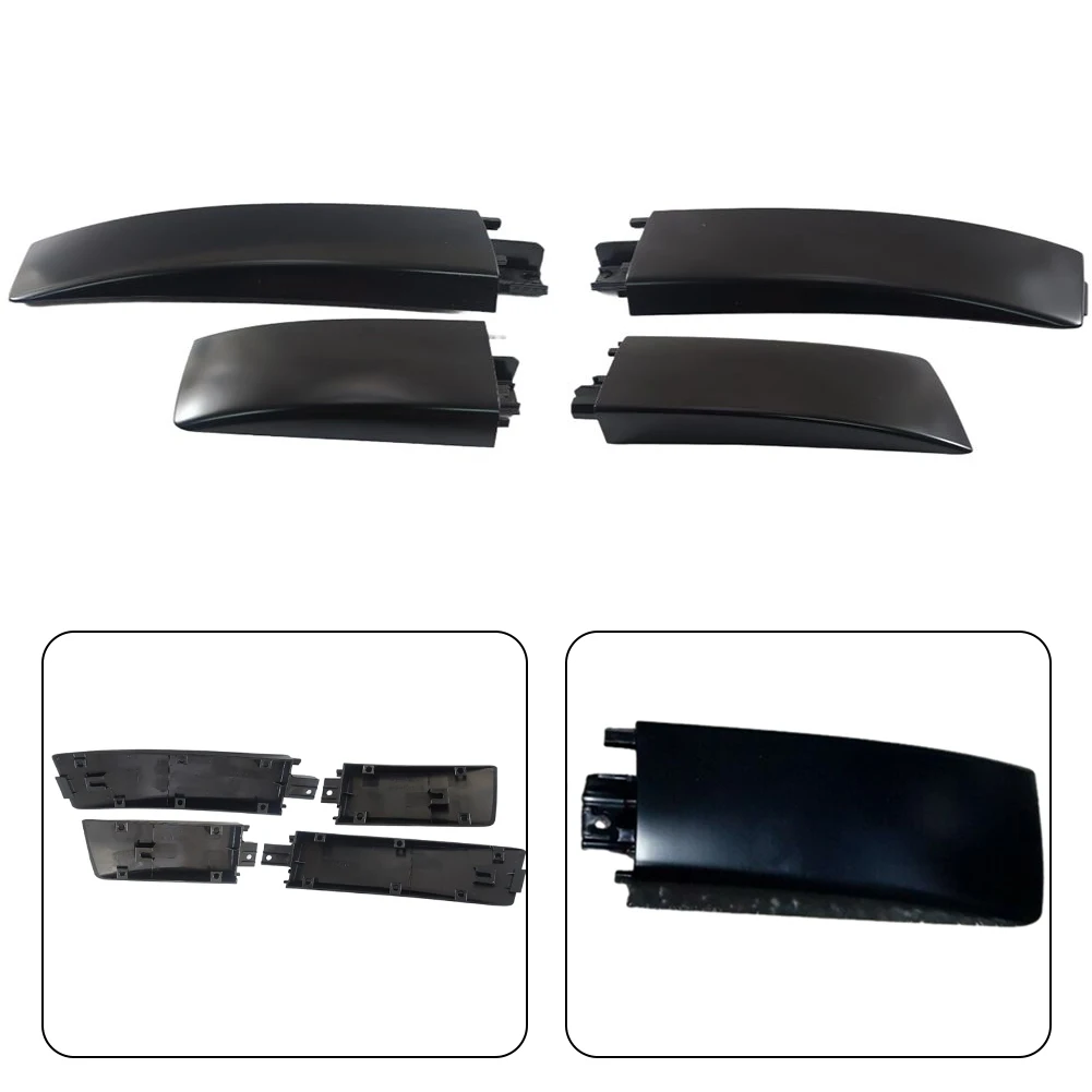 

Direct Replacement Plug and Play Easy Installation Roof Rack Rail Front Rear End Cap Set for Suzuki Grand Vitara 06 15 Black