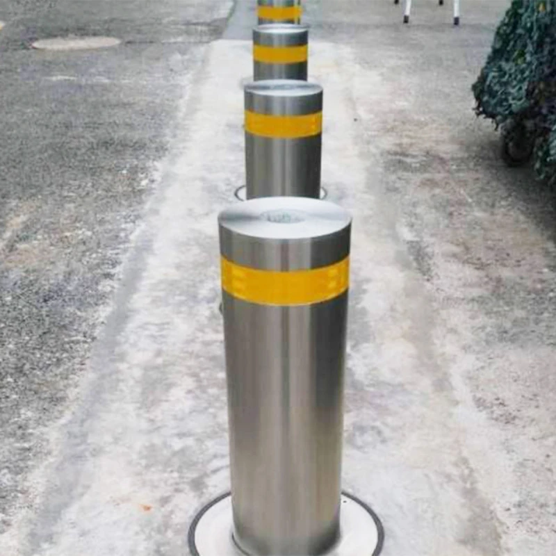 

Supplier 304 316 Stainless Steel Rising Bollard Automatic Lifting Price Remote Control Parking Outdoor Hydraulic Bollards
