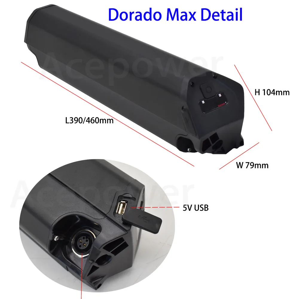 Batteria per bici elettrica NCM Mosca Milano Aspen Venezia 48V13Ah