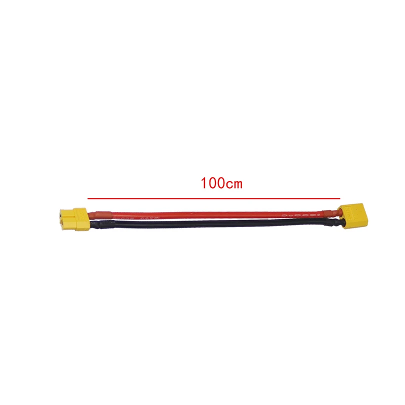 1PC JMT XT60 Stecker auf Stecker auf Buchse Stecker Verlängerung Kabel Blei Silikon Draht 14AWG 12AWG Silikon Draht für RC Batterie Motor – Detail 7