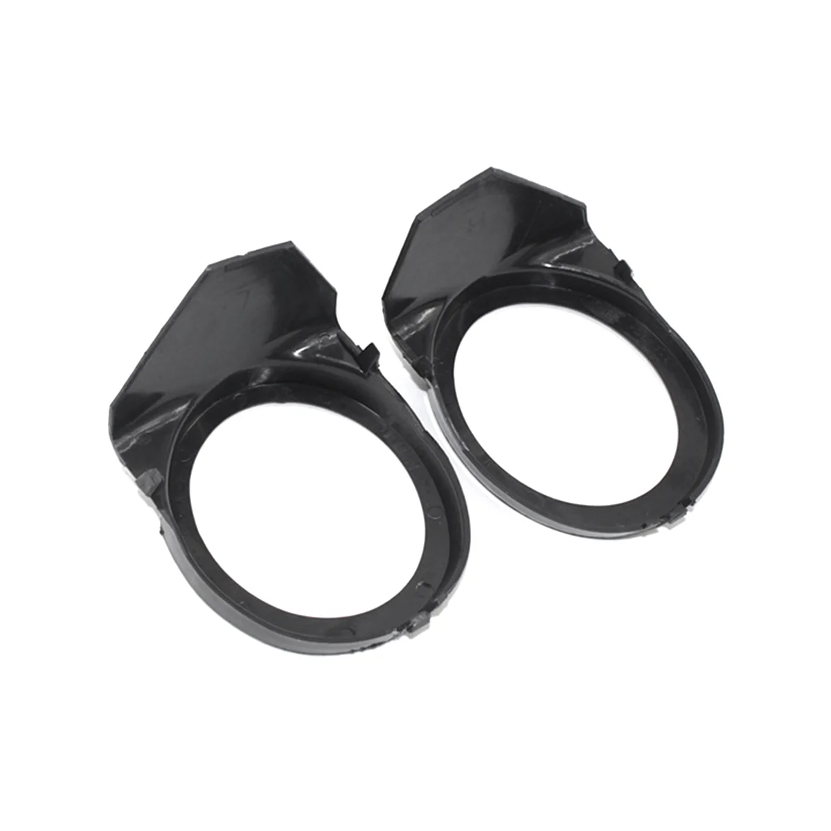 Black Fog Light Lamp Cover Trim Ring Fit for BMW E46 M3 2001-2006