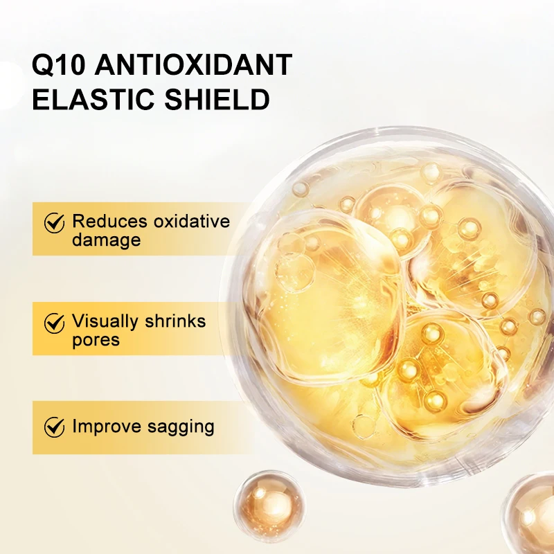 AUQUEST Coenzyme Q10 Face Serum Anti-Aging Anti-Wrinkle Fade Fine Lines Niacinamide Serum Whitening Facial Skin Care 4