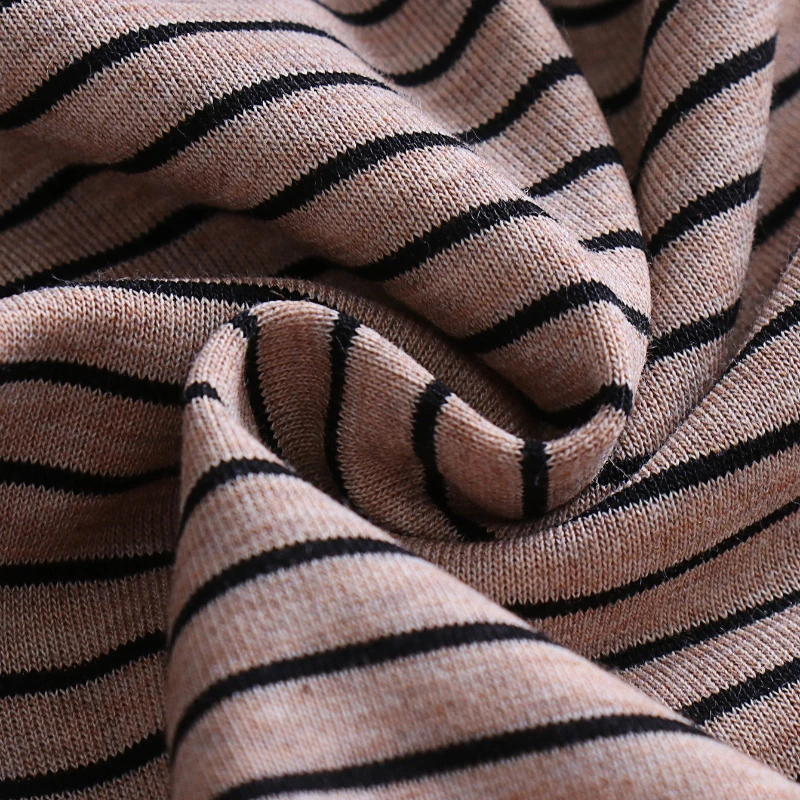 Summer Kids Striped Long Sleeves T-shirt Toddler Girl Loose Bottoming Shirt Boy Baby Casual Tops Fashion Children Cotton Tees