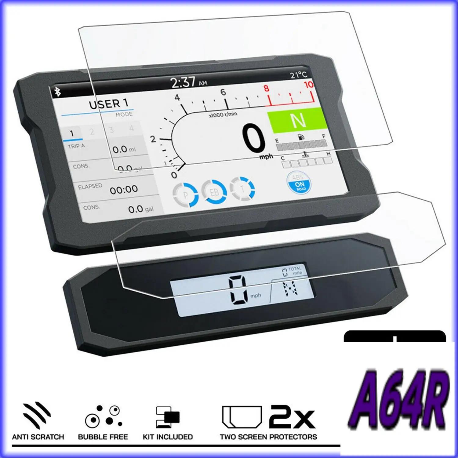 혼다 CRF1100L CRF 1100L 아프리카 트윈 2020 용 R4-오토바이 대시 보드 화면 보호 필름 속도계 스크래치 필름