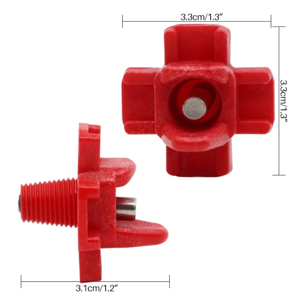 Chicken Water Dispenser Chicken House Automatic Water Feeding Bowl Poultry Cross Drinking Mouth Breeding Equipment 10/15/10pcs poultry water dispenser,poultry waterer