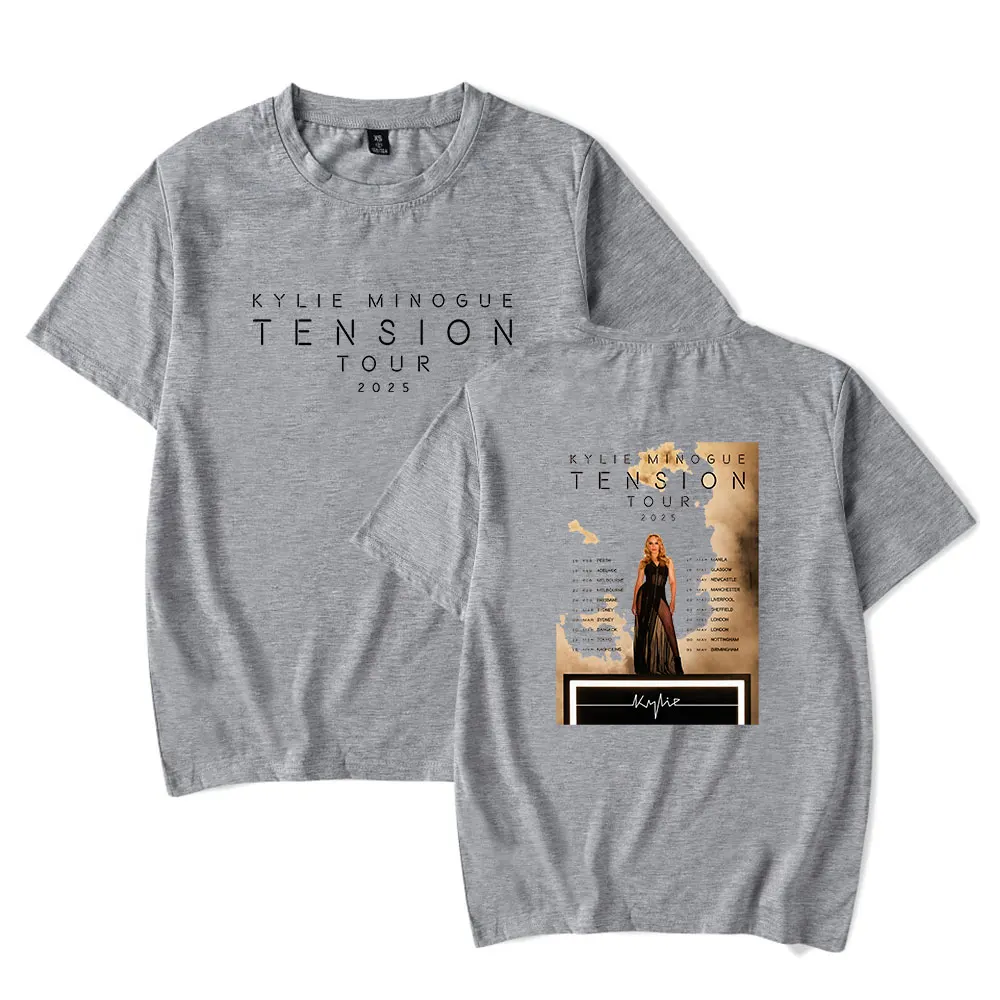 Kylie minogue Tension Tour 2025　公式Tシャツ NEW KYLIE MINOGUE TENSION TOUR 2025 Black All Size T-Shirt