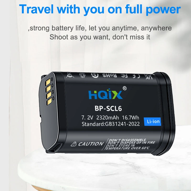 HQIX ライカ Q3 SL3 Q3 43 カメラ BP-SCL6 充電器バッテリー用