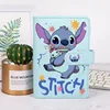Stitch Cute A6 Handbook Cartoon Notebook PU Cover High Beauty Diary Student Loose leaf Diary Birthday Gift Office Supplies 6