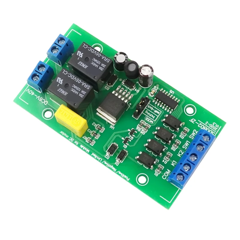 

DC BLDC Motor Driver Module Forward Reverse Controller 20A High Current With Limit Relay Driver Lifting Control Board