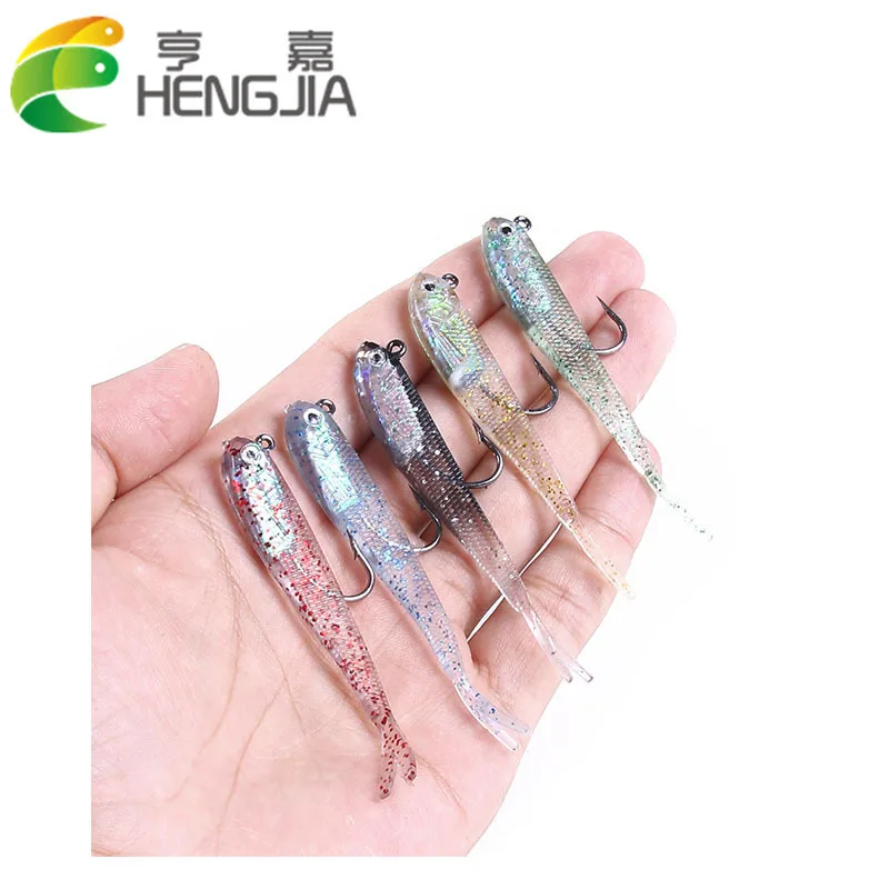 

Lure bait multi-color forktail pack lead fish 7cm5g sea fishing tackle