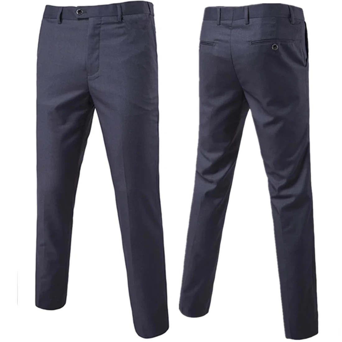 Business Pants Suit Pants Men Pants Men's Casual Boutique Business Suit Trousers Male Slim Solid Color Dress Pants