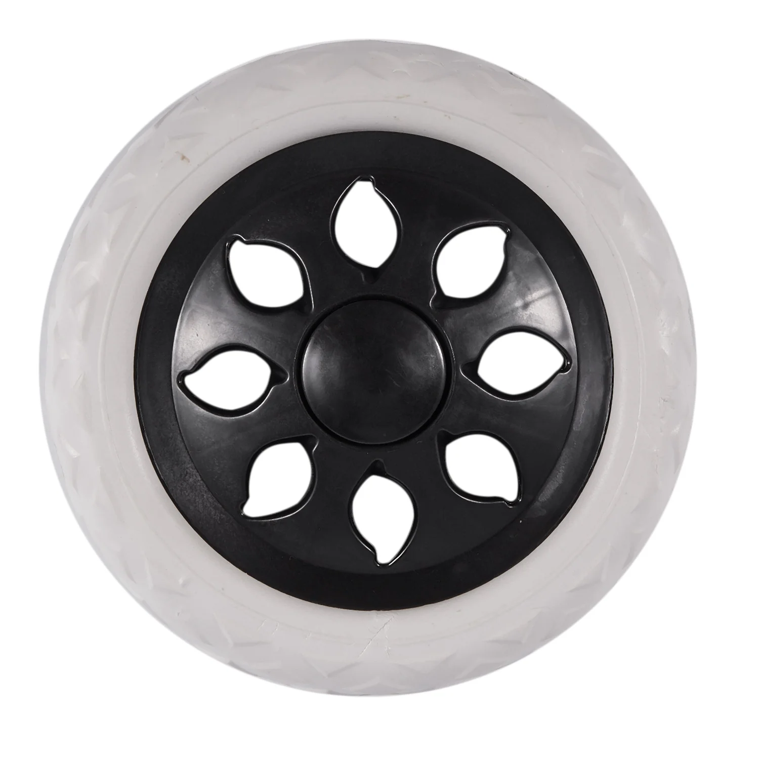 

Black White Plastic Core Foam Cartwheel Casters
