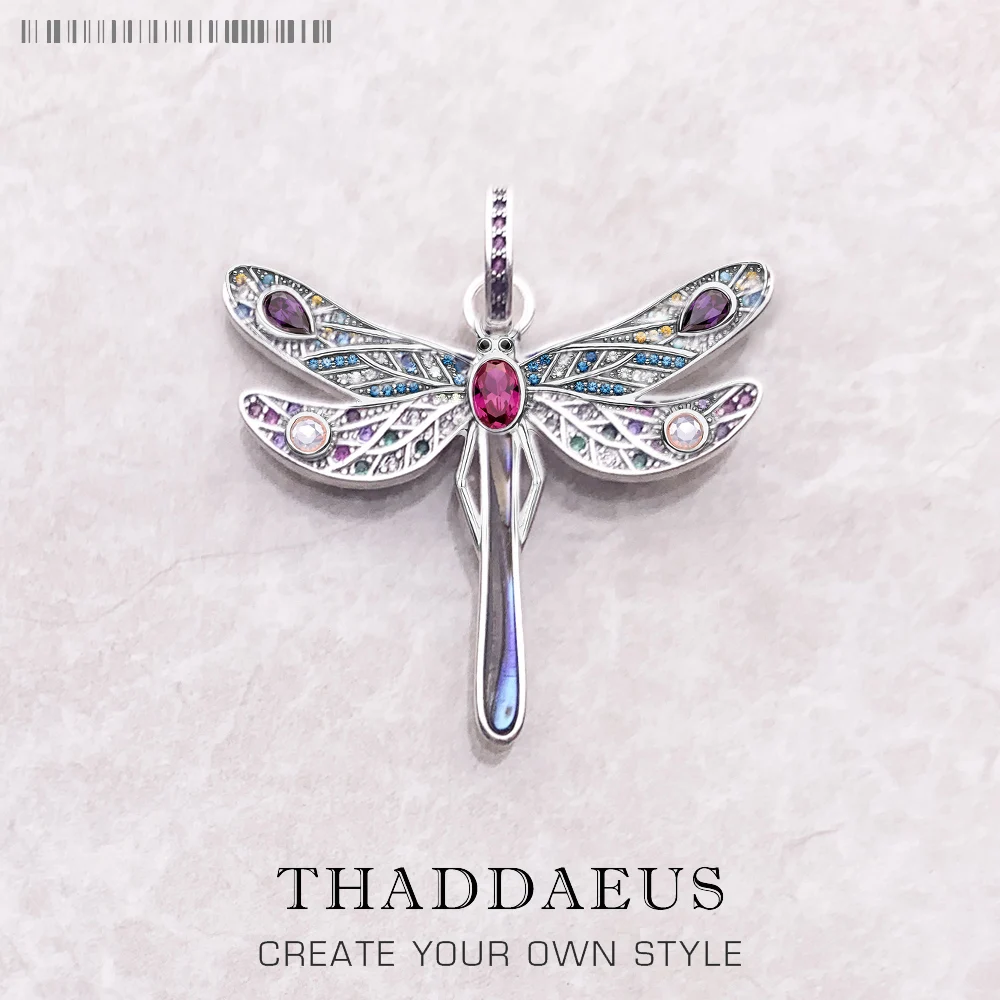 Dragonfly Pendant 925 Sterling Silver for Women silver pendant