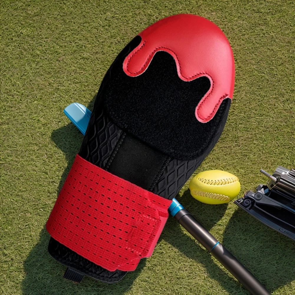 Baseball Sliding Mitt Protect Fingers Softball Sliding Glove Adjustable Softball Protective Glove for Base Running
