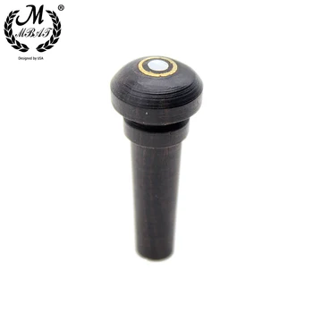 M MBAT Violino Coda Chiodo Per Fissare Cordiera 3/4 4/4 Violino Ebano Giuggiola Legno Strumenti Musicali Parti di Strumenti A Corda Accessori
