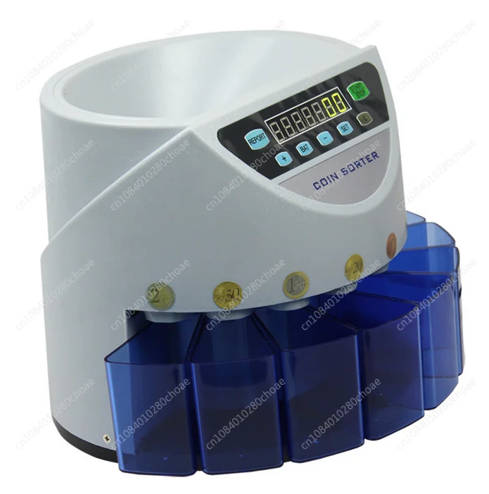 Electronic coin sorter coin counting machine for Euro, GBP, Japanese Yen, Israel