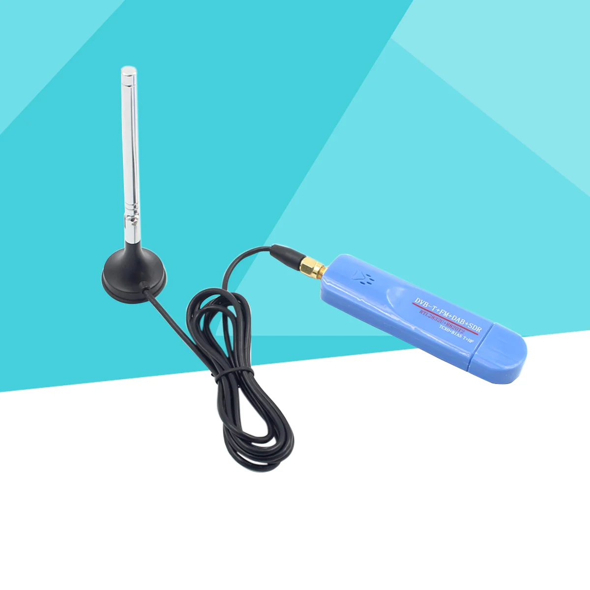 USB Dongle ESD Protection-ADS-B 1PPM SMA F Digital Low Tuner Radio Receiver Antenna Set for