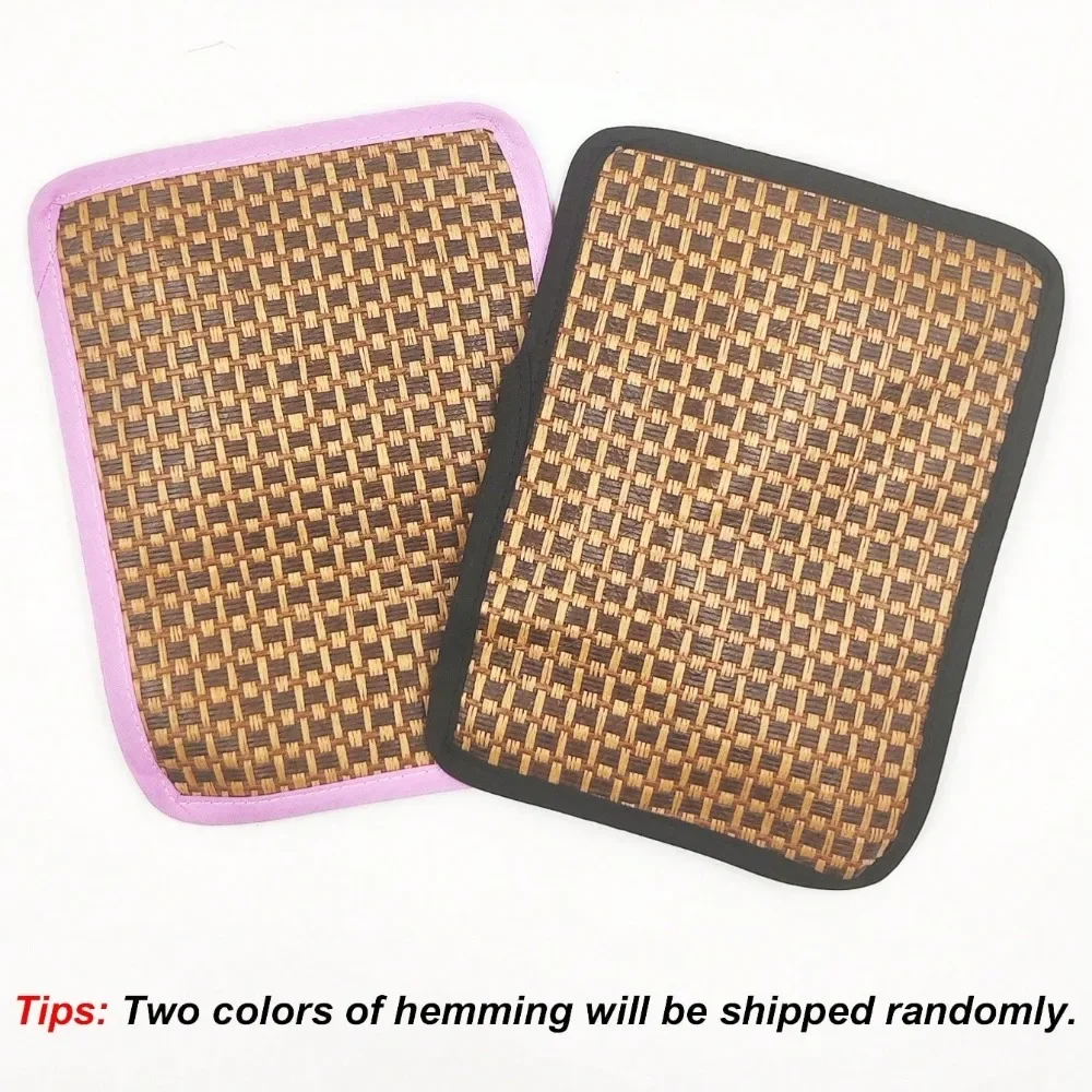 Pet Mat Print Sleep Bed House Rectangle Rattan All Seasons for Small Animal Dogs Cat Rabbit Squirrel Guinea Pig Hamster