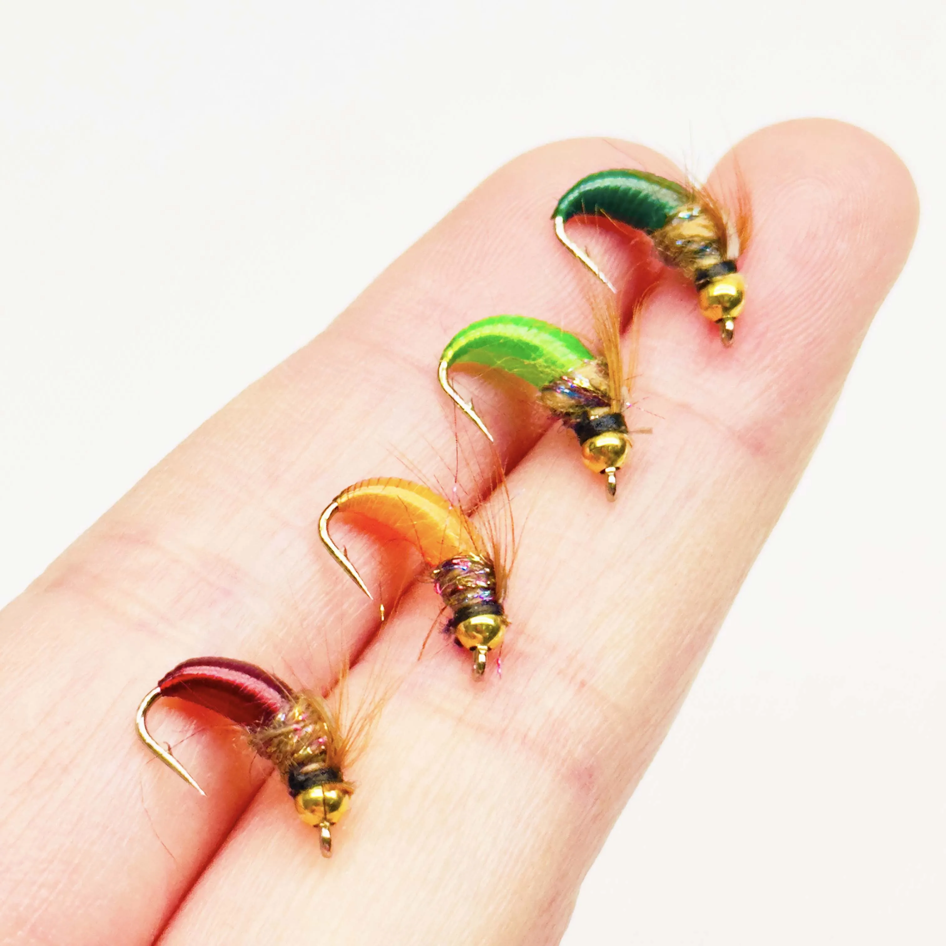 Fliegenfischen-Fliegen-Set, 24 Stück/40 Stück, Fliegenfischen, Trocken-/Nassfliegen-Sortiment, realistisches Insektenköder-Kunstköder-Set mit Fliegenbox – Detail 11