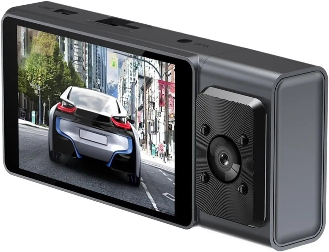 Wireless Front And Rear Dash Cam 1080P Night Vision For Car With Crystal Clear Video And Evidence