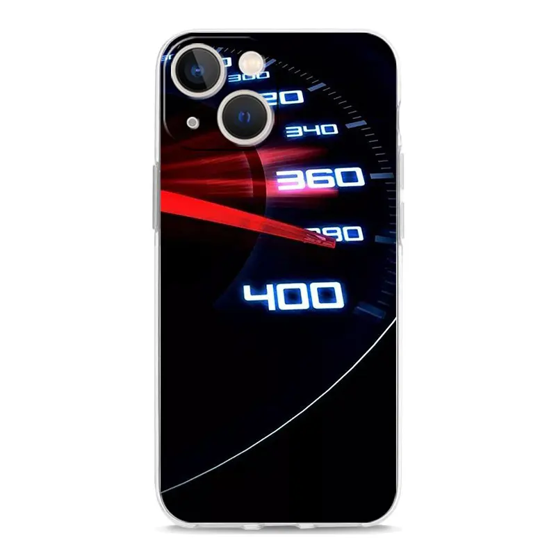 Luxury GTR Sport Car Clear Silicone Phone Case Cover