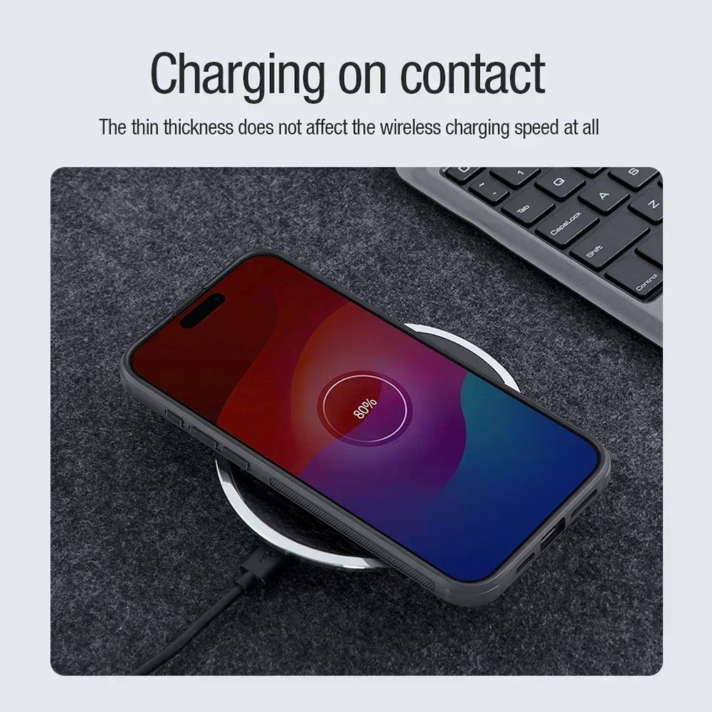 Nillkin Frosted Shield Pro Magnetic Case - Durable PC+TPU Protection Back Cover