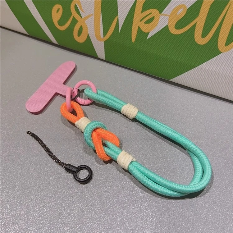 Handgewebte Handy Universal Lanyard Handgelenk Strap Outdoor Sport Bequeme Sicherheit Anti-drop Seil Kurze seil männer frauen Gril – Detail 14