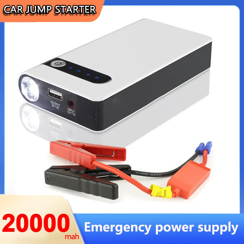 12000mAh 12V Jump Starter Booster de Batterie Voiture Chargeur