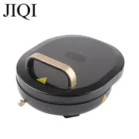 JIQI 220V Household Double Sided Baking Pan Electric Skillet Frying Pan Crepe Pancake Maker Automatic Pizza Pie Machine BBQ Tool 1