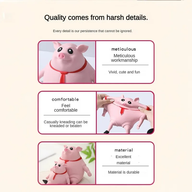 Objets Décoratifs Figurines Mignon Cochon Rose Antistress Jouet Piggy  Squeeze T 1000 Soulagement Du Stress Animaux Cadeau Pour Enfants Adultes  230615 Du 23,89 €