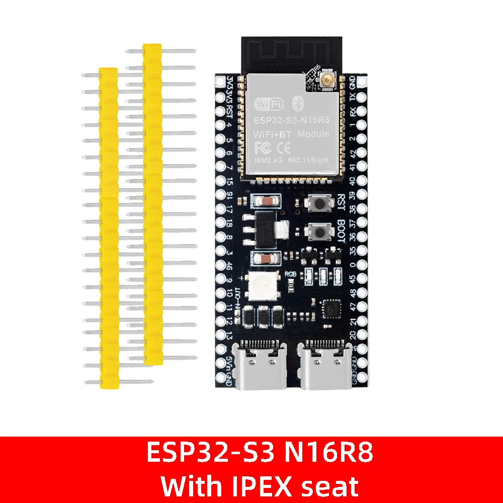 ตัวเลือกสินค้า ESP32-S3 โมดูลพัฒนา WiFi Bluetooth 5.0