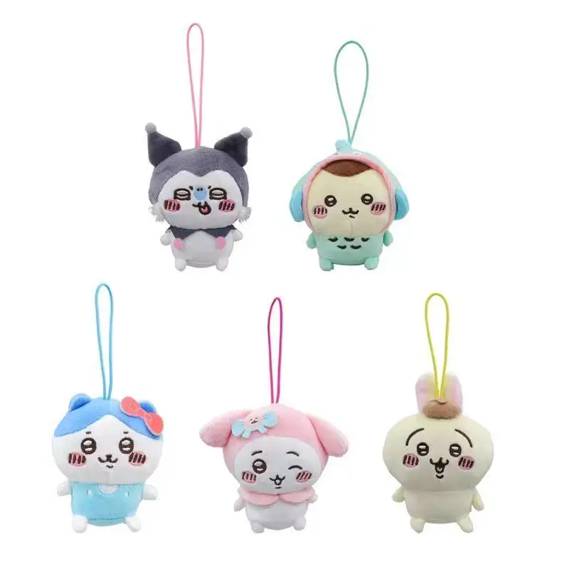 Chiikawa Self-deprecating Bear Collaboration Sanrioin Plush Doll