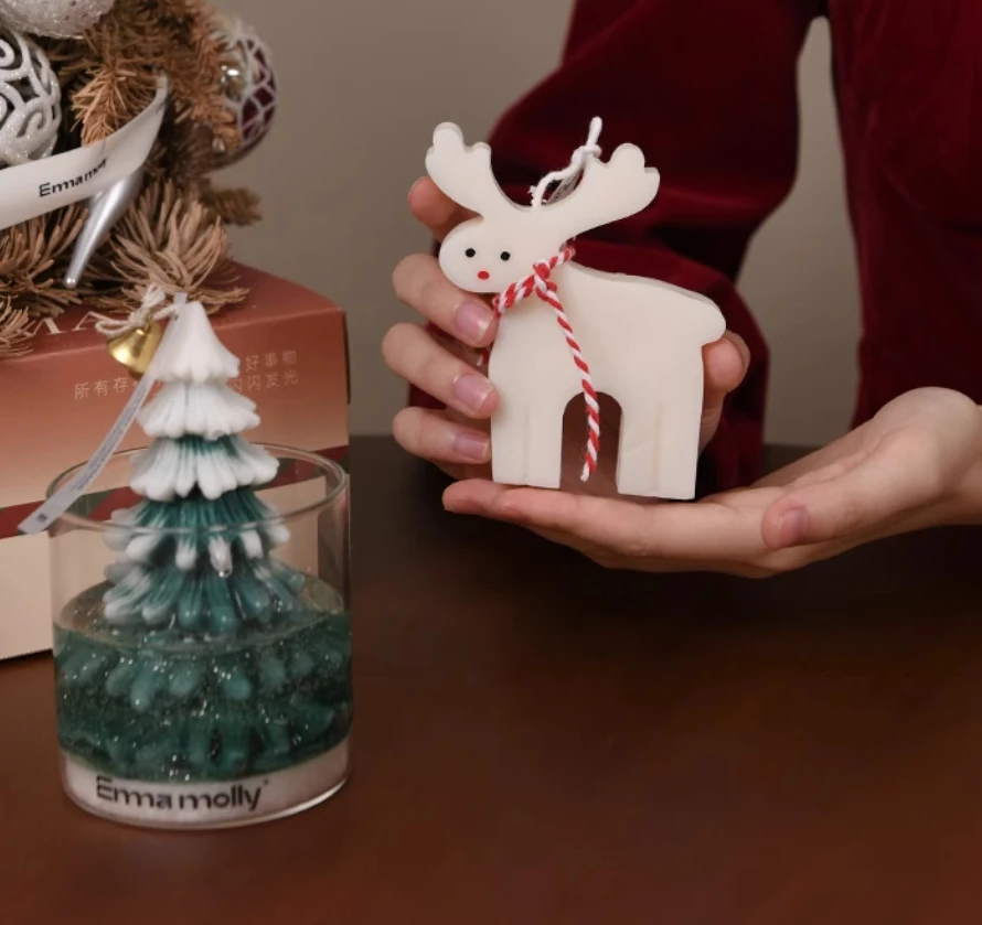 Christmas Tree Aromatherapy Candle Gift Box Creative Limited Birthday Gift Premium Girl Ornament Christmas