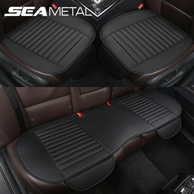 Waterproof PU Car Seat Cover Breathable Wear Resistant Sedan Suv Protector