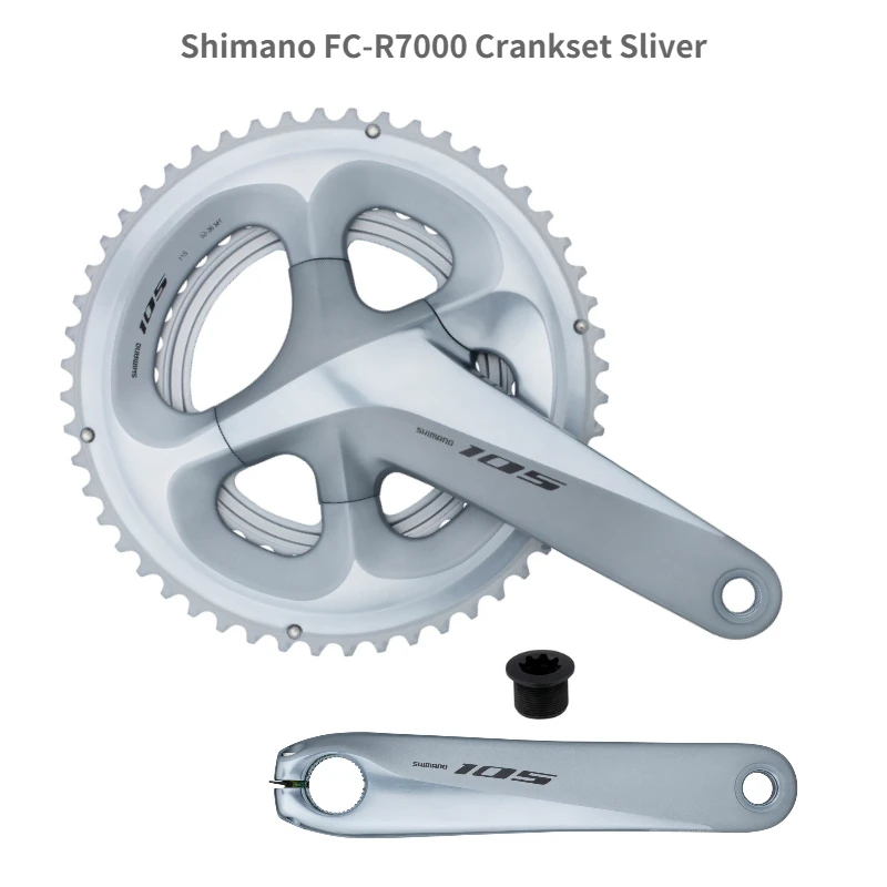 Shimano y delanteros para bicicleta de carretera, 105 FC R7000, 2x11s, 22s| | -