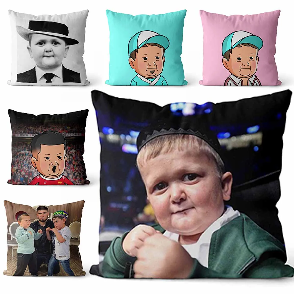 Hasbulla Hasbullah Meme Pillow Case Home Decoration Cushion Cover