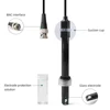 Yieryi Ph Replacement Probe Aquarium Hydroponic Laboratory Electrode Ph Meter Potential Test BNC Q9 Connector 1.2/3M Wire Probe 5