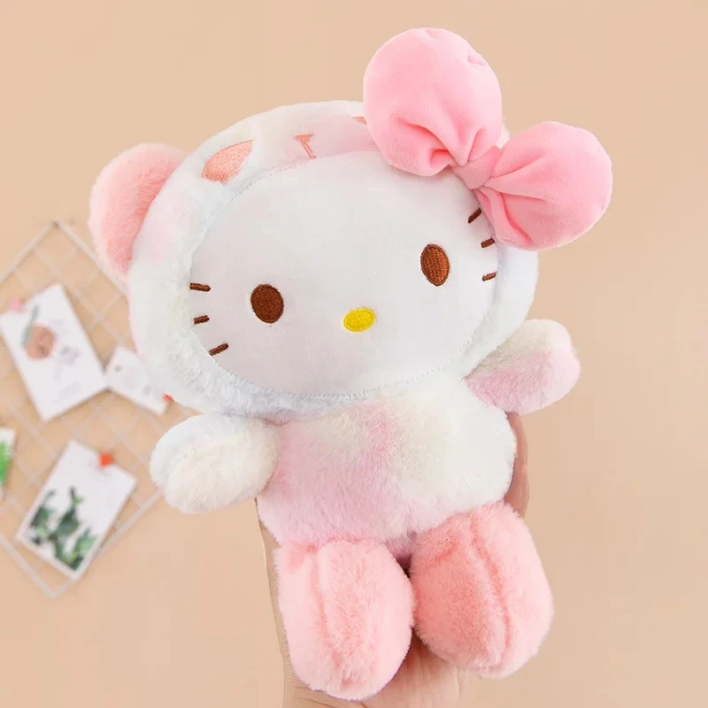 =2026 New Kawaii 25cm Sanrio Plush Toy Jade Dog Kuromi Dressing Doll Doll Plush Toy Stuffed Animal Patung Dolls Birthday Gift