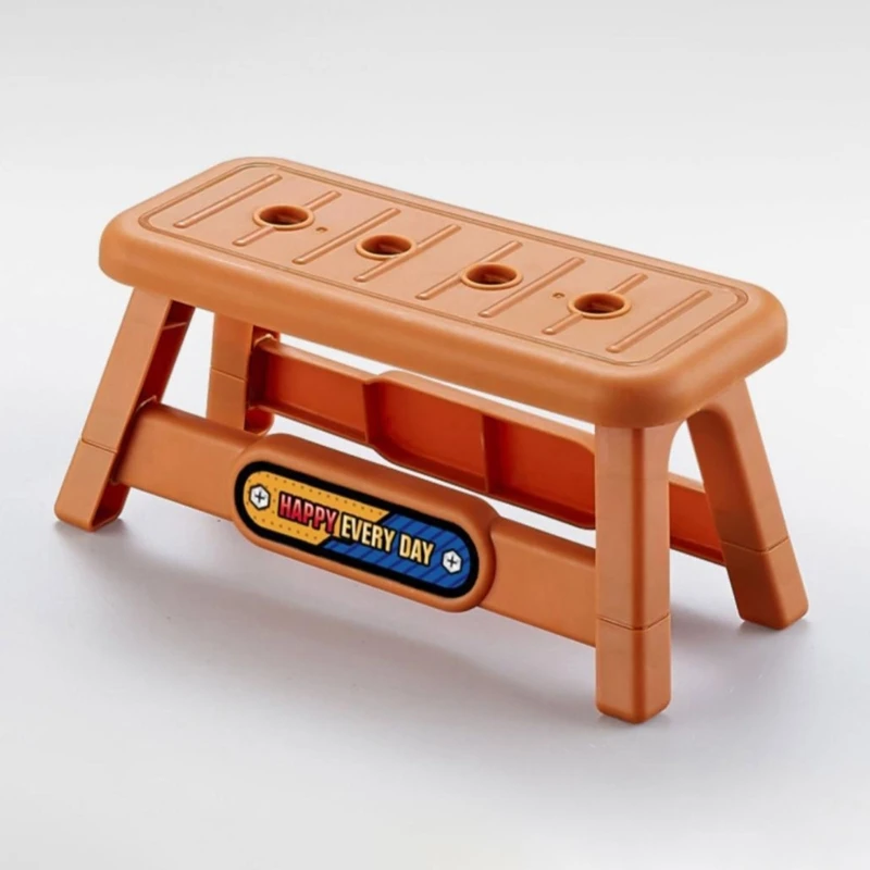 49PCS 너트 나사 장난감 어린이 나사 조립 수리 도구 상자 장난감을위한 놀이 장난감 척